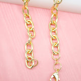 9mm Thick Oval Link Chain (F160)(I332)