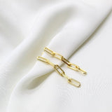 5mm Paperclip Chain Drop Earrings (K255A)