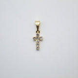 CZ 18K Gold Filled Cross (A148)(A143)