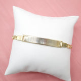 Customizable Tag Plate Bracelet With Gucci Mariner 4mm Link Chain