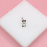 18K Gold Filled Lion Tag Pendant