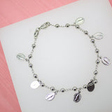 Gold Filled Virgin Mary Charms Bracelet (I136B)