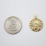 Gold Filled Jesus Pendant