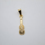 18K Gold Filled Ukulele Charm Pendant
