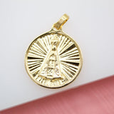 Saint Virgin Mary Religious Medal Pendant