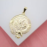 18K Gold Filled Eagle American Coin