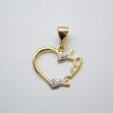 Gold Filled Heart Love