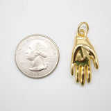 Gold Filled Hand Pendant