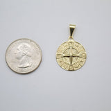 Gold Compass Pendant, Compass Jewelry Gift For Her