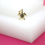 18K Gold Filled Turtle Pendant