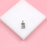 18K Gold Filled Evil Eye Sun Moon Tag Pendant