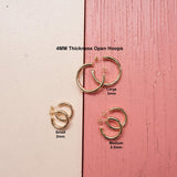 Classic Hoop Earrings (J48)(J51)(J71)