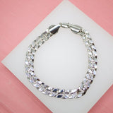 18K Gold Filled Cuban Link 9mm Chain Bracelet
