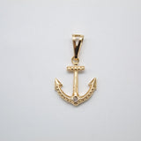 18K Rose Gold Dainty Anchor