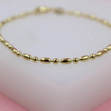 Gold Filled 2mm Ball And Bar Chain (I443)