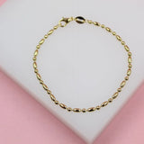 Gold Filled 2mm Ball And Bar Chain (I443)