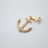 18K Rose Gold Dainty Anchor