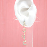 Love Dangle Earrings (L93)