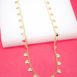 18K Gold Filled Rounded Heart Choker (G30)