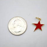 18K Gold Filled Star Charms (A1)