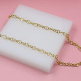 5mm Puffy Anchor Mariner Link Chain Bracelet (G204A)(I445)
