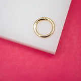 Gold Filled Small Self-Closing Hook Clasp (XX14)