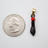 18K Gold Filled Figa Hand Charm Pendant