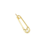 18K Gold Filled Safety Pin Pendant  (A278)