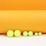 Enamel Color Pearl Stud Earrings | Bright Colored Pearl Earrings