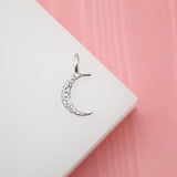 Small Moon Pendant 18K Gold Filled (A83)
