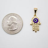 18K Gold Filled Hamsa Hand