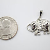 Small 18K Gold Filled Elephant Pendant