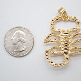 18k Gold Fill Scorpion (A125)