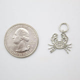 18K Gold Filled Crab Pendant