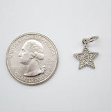 18K Gold Filled CZ Stone Star Pendant
