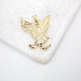 18K Gold Filled Bird Eagle Pendant (A207)