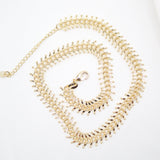 Designed Ball Spine Choker (F109)