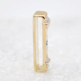 Lucky Eye Hollow Block Pendant Charm