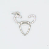 Dainty Astrology Zodiac Signs Pendant Charms (A341)