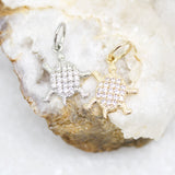 18K Gold Filled Turtle With CZ Stones