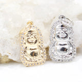 18K Golf Filled Buddha Charm