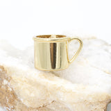 18K Gold Filled Coffee Mug Cup (A12)