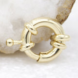 18K Gold Filled 14mm Spring Clasp (XX14)