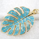 18K Gold Filled Leaf Pendant