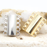 Layering Chain Necklace Magnetic Connector Clasp (XX14)