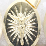 Gold Filled Jesus Pendant