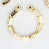 Gold Filled Textured Ear Cuff