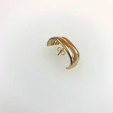 Gold Filled Modern Thick Cuff Earring