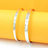 18K Gold Filled Plain Bangle (B72-B75)