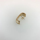 Gold Filled Modern Thick Cuff Earring